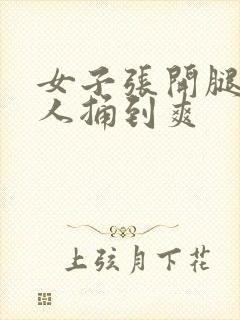 女子张开腿让男人捅到爽