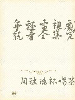 年轻电视剧免费观看全集完整版高清