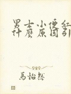 男士小便红色是什么原因引起的