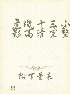 危机十三小时电影高清完整免费版