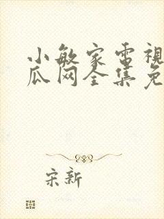 小敏家电视剧西瓜网全集免费