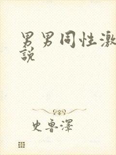 男男同性激情小说