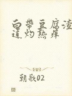 白带豆腐渣状阴道灼热痒