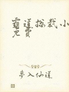 霸道总裁小娇妻免费