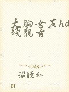 大胸女友hd在线观看