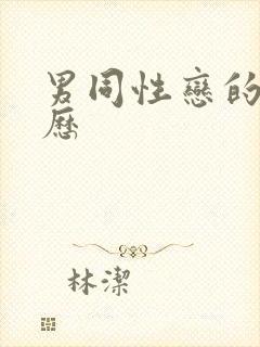 男同性恋的性经历