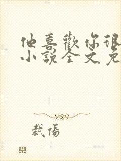 他喜欢你很久了小说全文免费阅读