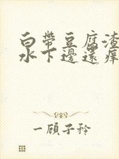 白带豆腐渣流黄水下边还痒封面