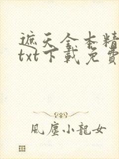 遮天全本精校版txt下载免费封面