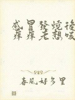 感冒发烧后嗓子痒痒老想咳嗽怎么办