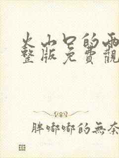 火山口的两人完整版免费观看封面