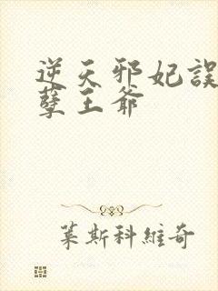 逆天邪妃误惹妖孽王爷