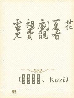 电视剧夏花整集免费观看