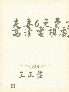 夫妻6免费完整高清电视剧看