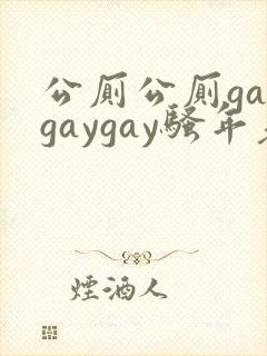 公厕公厕gaygaygay骚年老头