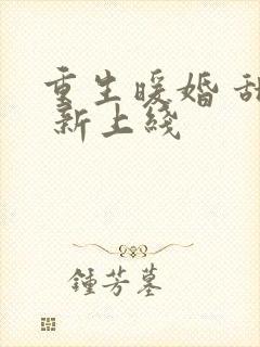 重生暖婚 甜妻 新上线封面