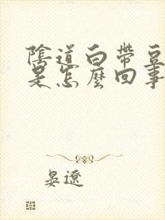 阴道白带豆腐渣是怎么回事