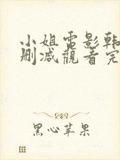 小姐电影韩国无删减观看完整版在线观看