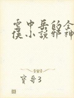 云中岳的全部武侠小说邪神传