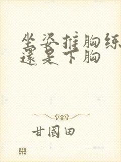 坐姿推胸练上胸还是下胸