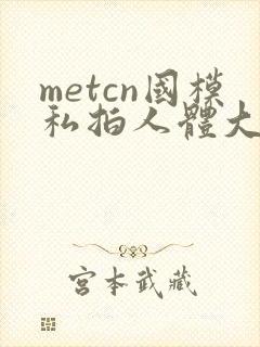 metcn国模私拍人体大尺度
