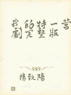 我的特一营电视剧完整版