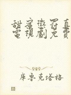 甜蜜惩罚真人版电视剧免费全集高清