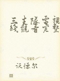 三支队电视剧在线观看完整版免费