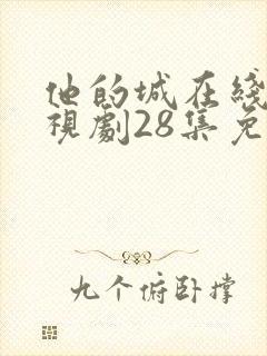 他的城在线看电视剧28集免费