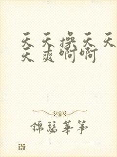 天天操天天干天天爽啊啊