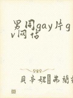 男同gay片gv网站