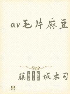 av毛片麻豆