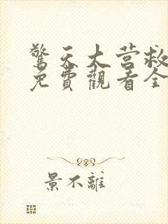 惊天大营救电影免费观看全集高清