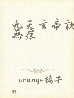 九天玄帝诀傲天无痕
