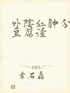 外阴红肿分泌物豆腐渣