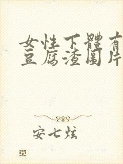 女性下体有白色豆腐渣图片