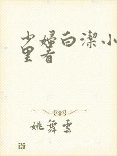 少妇白洁小说哪里看