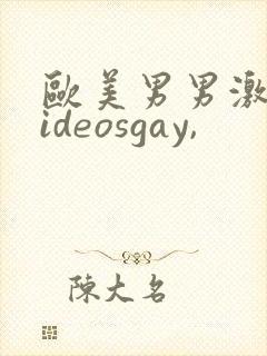 欧美男男激情videosgay,封面