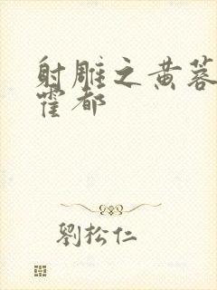 射雕之黄蓉外传霍都