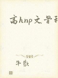 高hnp文骨科