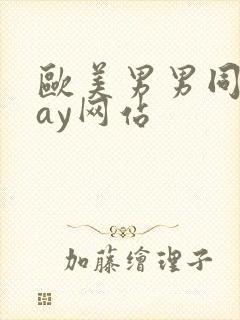 欧美男男同志gay网站封面