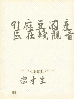 91麻豆国产专区在线观看