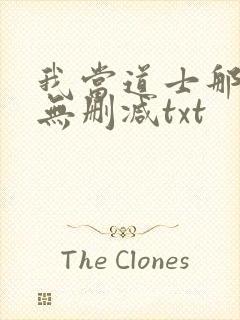 我当道士那些年无删减txt