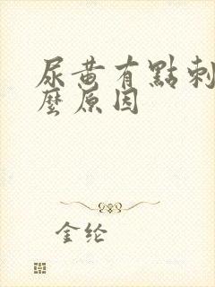 尿黄有点刺痛什么原因