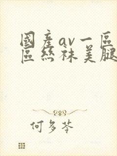 国产av一区二区丝袜美腿封面