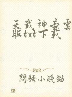 天武神帝云飞扬版txt下载