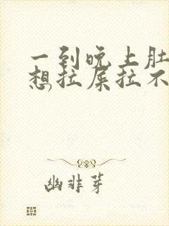 一到晚上肚子疼想拉屎拉不出来怎么回事封面