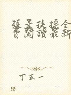 张晨扶摇全文免费阅读最新章节