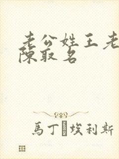 老公姓王老婆姓陈取名