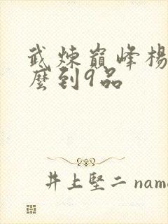 武炼巅峰杨开怎么到9品